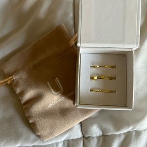 Uncommon James 3 rings size 6